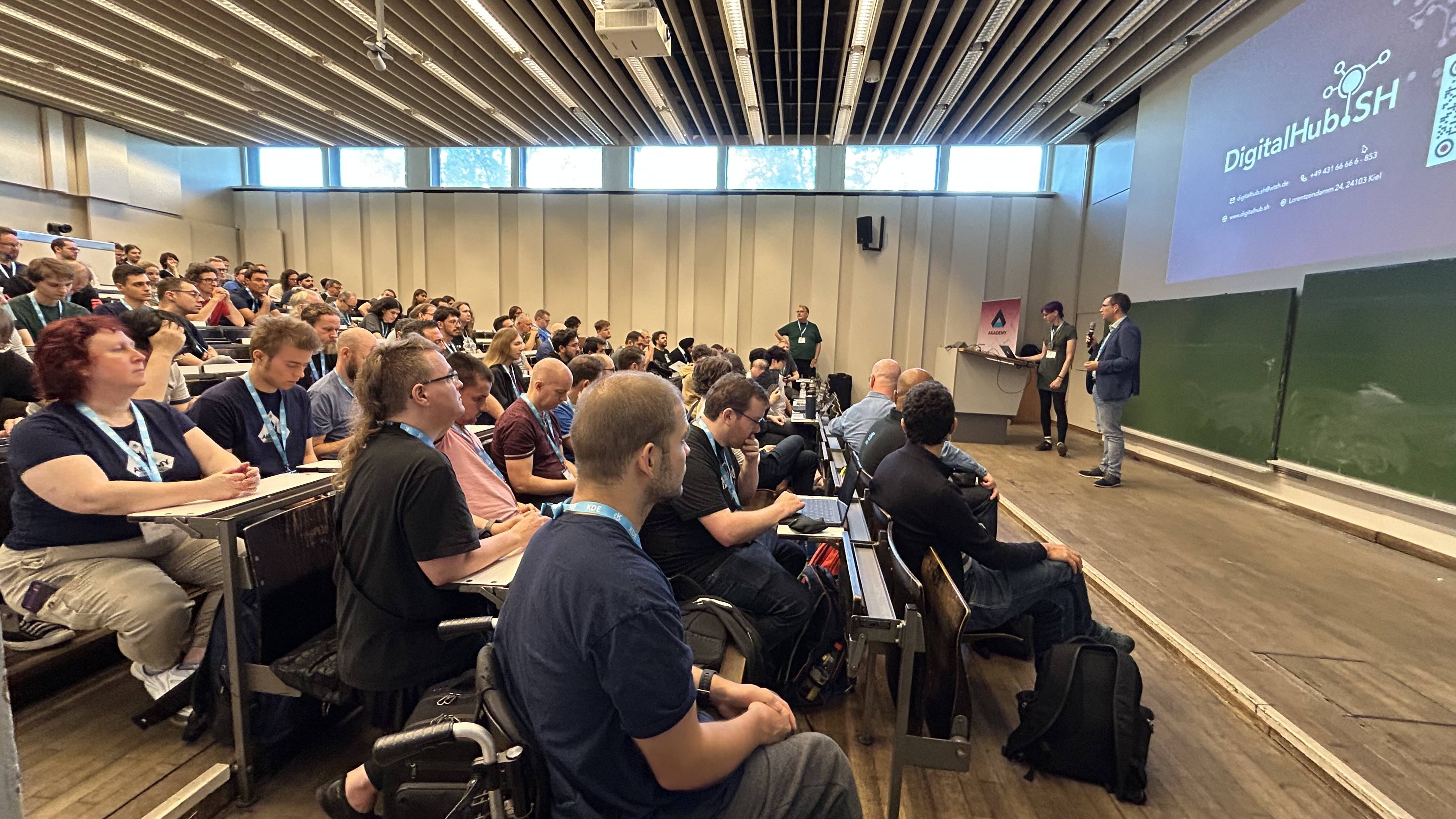 One of the main conference talks I attended