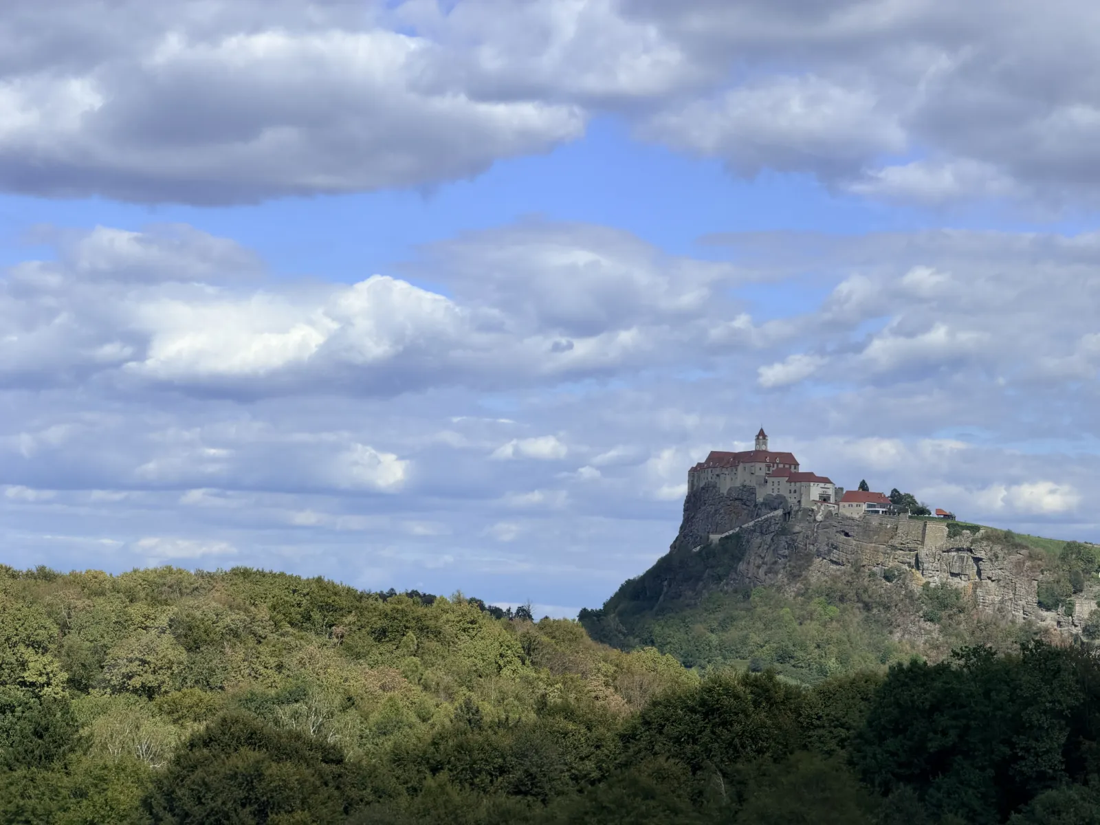 Castle visible from Zotter