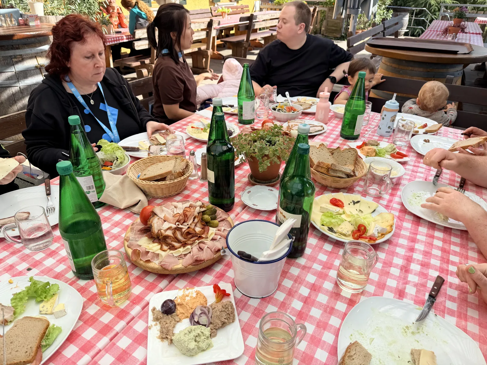 So much tasty food and drink!